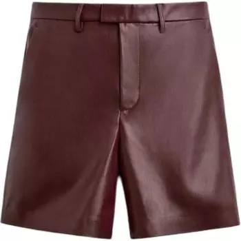 Повседневные шорты мужские коричневые Zara, коричневый