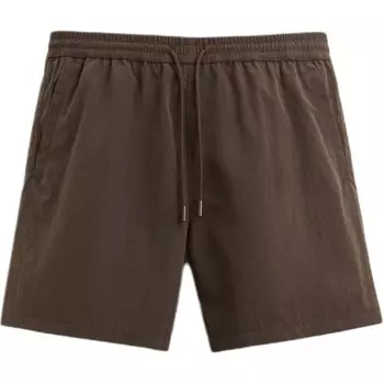 Повседневные шорты мужские коричневые Zara, коричневый