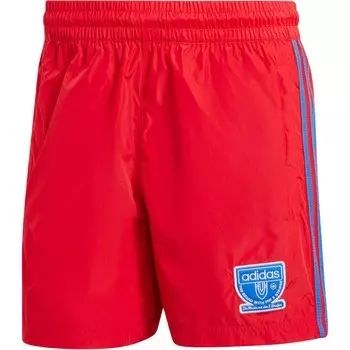 Повседневные шорты мужские красные Adidas, красный