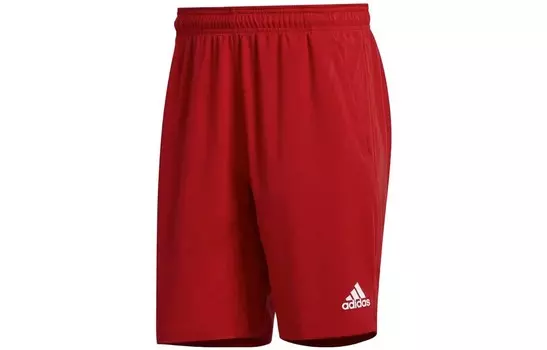 Повседневные шорты мужские красные Adidas, красный