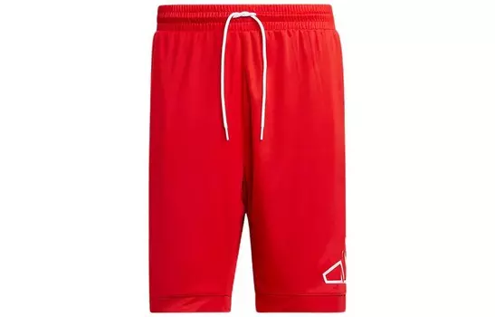 Повседневные шорты мужские красные Adidas, красный