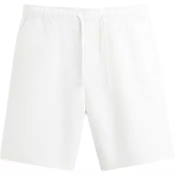 Повседневные шорты мужские матово-белые Zara, белый