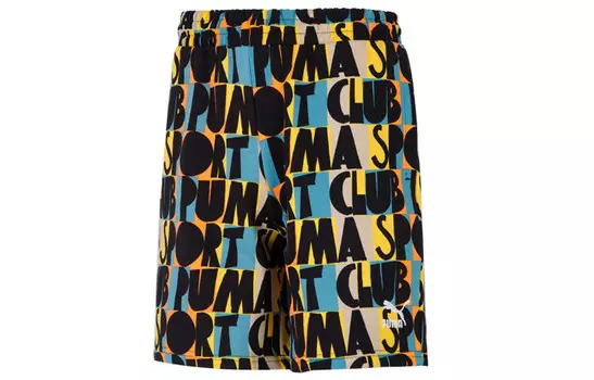 Повседневные шорты мужские многоцветные Puma, цвет Multicolor