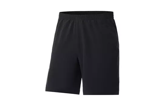 Повседневные шорты мужские новые стандартные черные Lining, черный