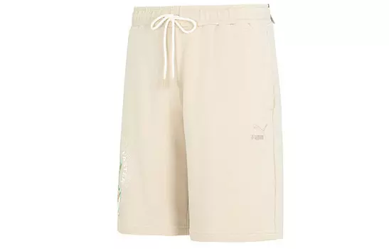 Повседневные шорты мужские Off White Puma, кремовый