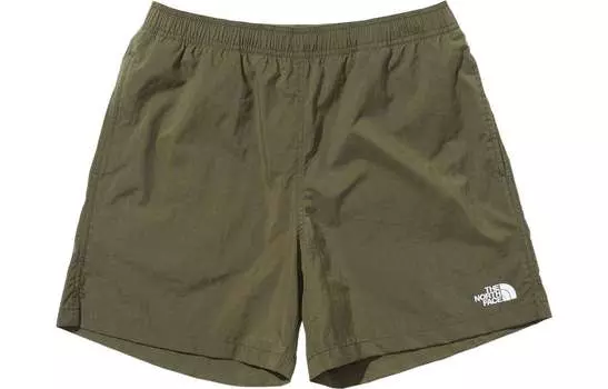 Повседневные шорты мужские оливково-зеленые The North Face, оливково-зеленый