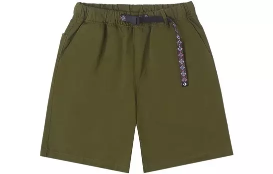 Повседневные шорты мужские оливковые Converse, оливковый