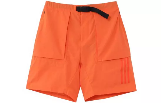 Повседневные шорты мужские оранжевые Adidas, оранжевый