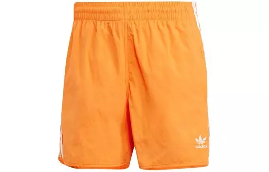 Повседневные шорты мужские оранжевые Adidas Originals, оранжевый