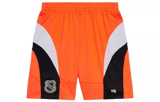 Повседневные шорты мужские оранжевые Balenciaga, оранжевый