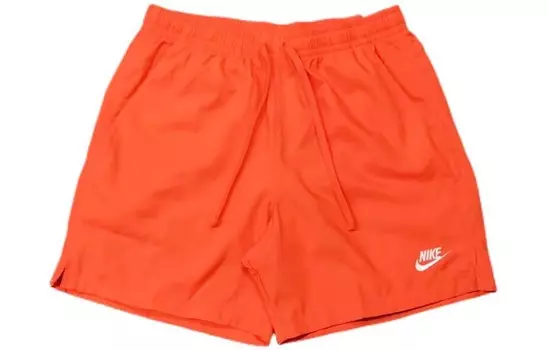Повседневные шорты мужские оранжевые Nike, оранжевый