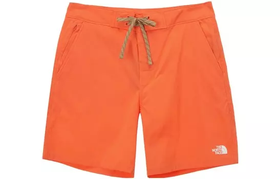 Повседневные шорты мужские оранжевые The North Face, оранжевый