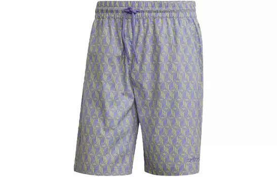 Повседневные шорты мужские Oxygen Purple/Lemon Chiffon/Ice Peach/Black Adidas Originals, черный