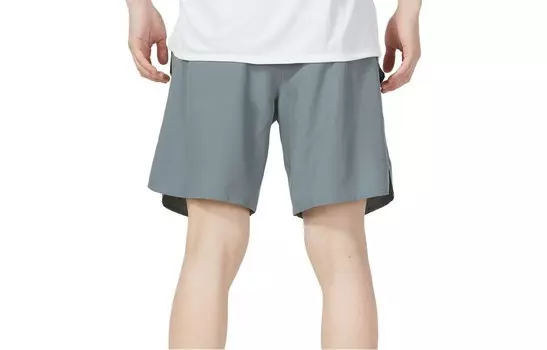 Повседневные шорты мужские серебристые Nike, цвет Silver