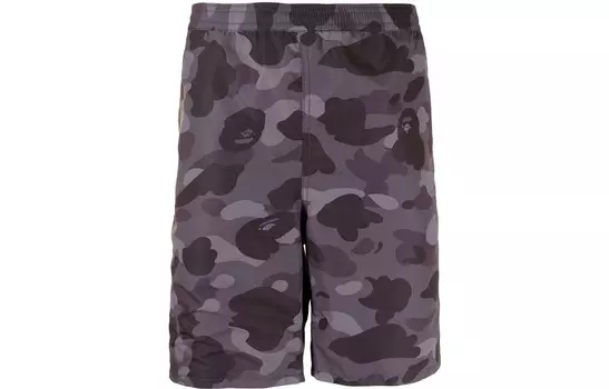 Повседневные шорты мужские серые A Bathing Ape, серый