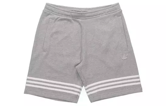 Повседневные шорты мужские серые Adidas Originals, серый