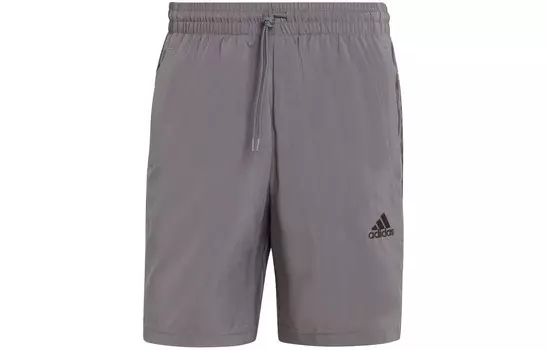 Повседневные шорты мужские серые Adidas, серый