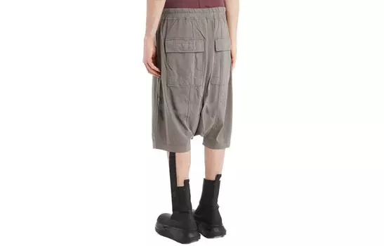 Повседневные шорты мужские серые Rick Owens Drkshdw, серый