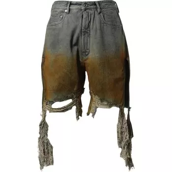 Повседневные шорты мужские серые Rick Owens Drkshdw, серый