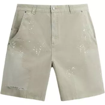 Повседневные шорты мужские серые Zara, серый