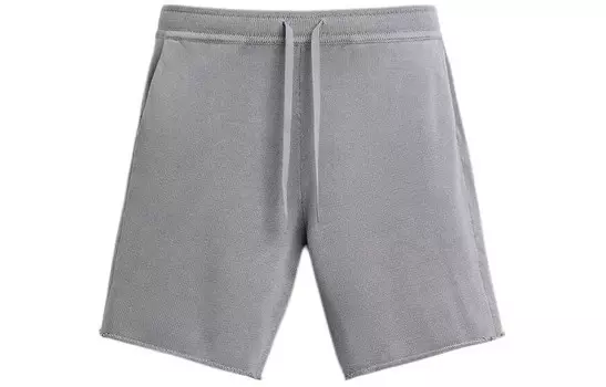 Повседневные шорты мужские серые Zara, серый