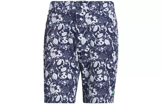 Повседневные шорты мужские синие Adidas, синий