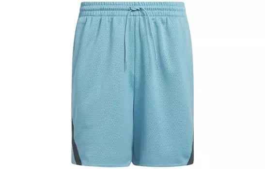 Повседневные шорты мужские синие Adidas, синий
