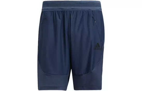 Повседневные шорты мужские синие Adidas, синий