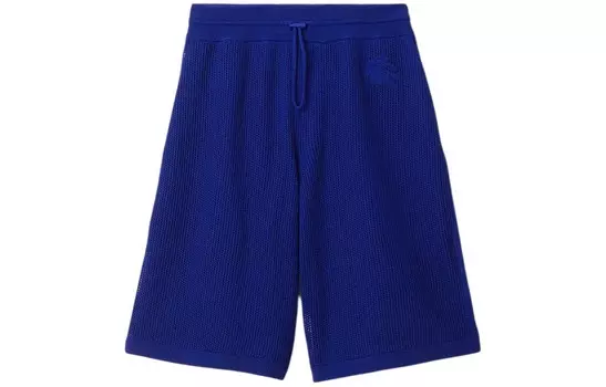 Повседневные шорты мужские синие Burberry, синий