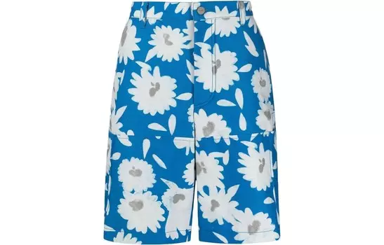 Повседневные шорты мужские синие Jacquemus, синий