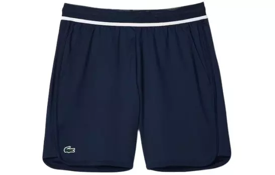 Повседневные шорты мужские синие Lacoste, синий