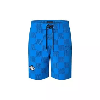 Повседневные шорты мужские синие Louis Vuitton, синий