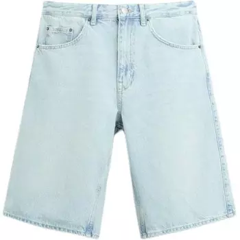 Повседневные шорты мужские синие Zara, синий