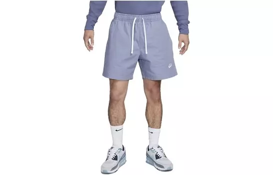 Повседневные шорты мужские стального синего цвета Nike, синий