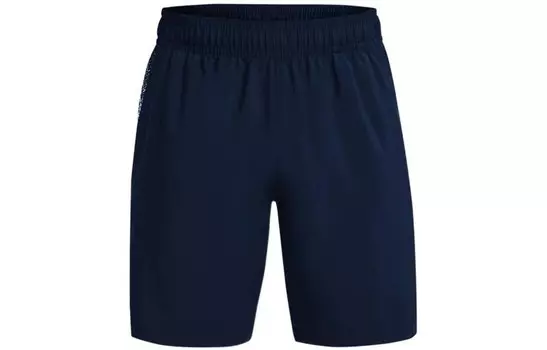 Повседневные шорты мужские студенческие синие Under Armour, синий