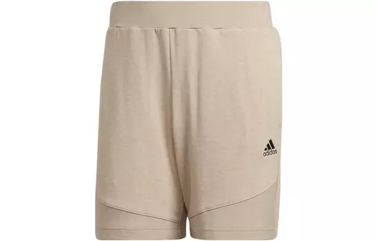 Повседневные шорты мужские светло-хаки Adidas, хаки