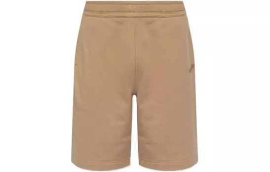 Повседневные шорты мужские светло-коричневые Burberry, коричневый