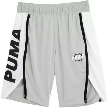 Повседневные шорты мужские светло-серые Puma, серый