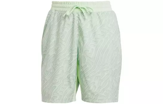 Повседневные шорты мужские светло-зеленые Adidas, светло-зеленый