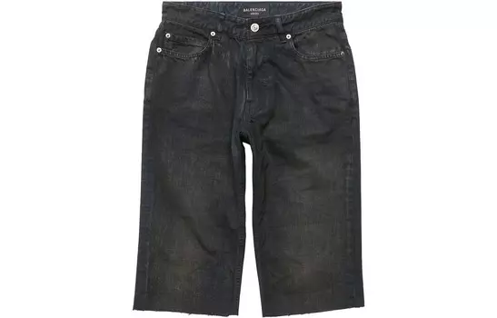 Повседневные шорты мужские темно-серые Balenciaga, темно-серый