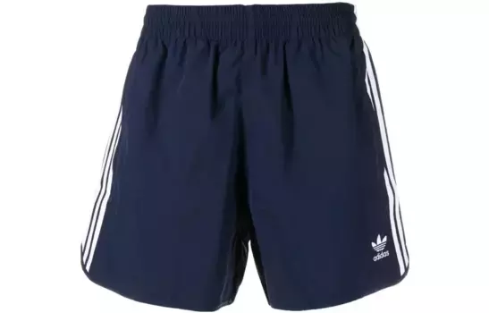 Повседневные шорты мужские темно-синие Adidas Originals, темно-синий