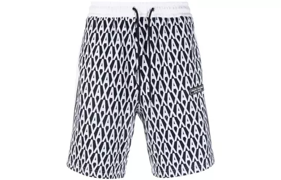 Повседневные шорты мужские темно-синие Armani Exchange, темно-синий