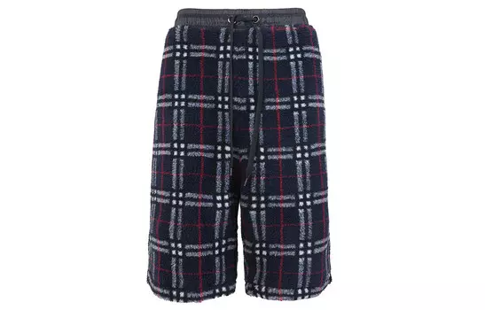 Повседневные шорты мужские темно-синие Burberry, темно-синий