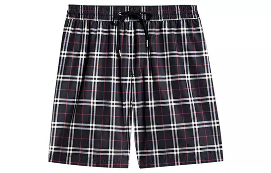 Повседневные шорты мужские темно-синие Burberry, темно-синий