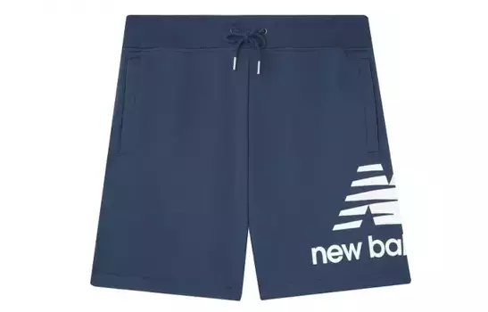 Повседневные шорты мужские темно-синие New Balance, темно-синий