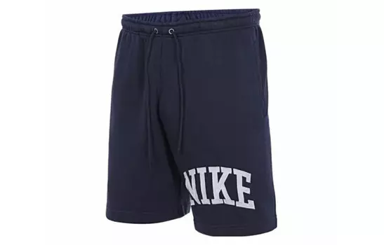 Повседневные шорты мужские темно-синие Nike, темно-синий