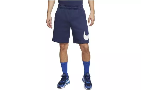 Повседневные шорты мужские темно-синие Nike, темно-синий