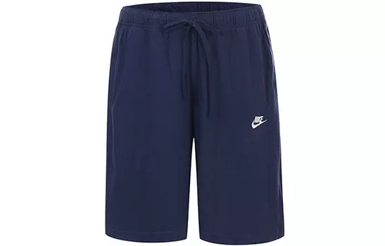 Повседневные шорты мужские темно-синие Nike, темно-синий