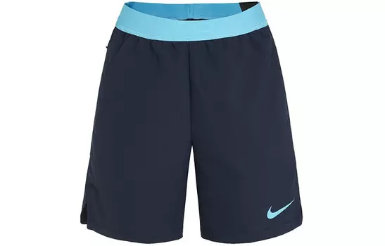 Повседневные шорты мужские темно-синие Nike, темно-синий