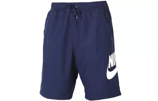 Повседневные шорты мужские темно-синие Nike, темно-синий